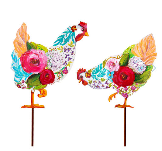 Chickens of Flowers