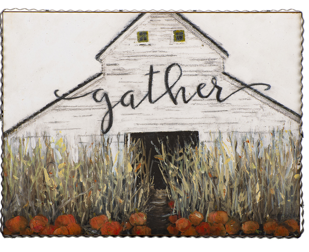 "Gather" Barn Print