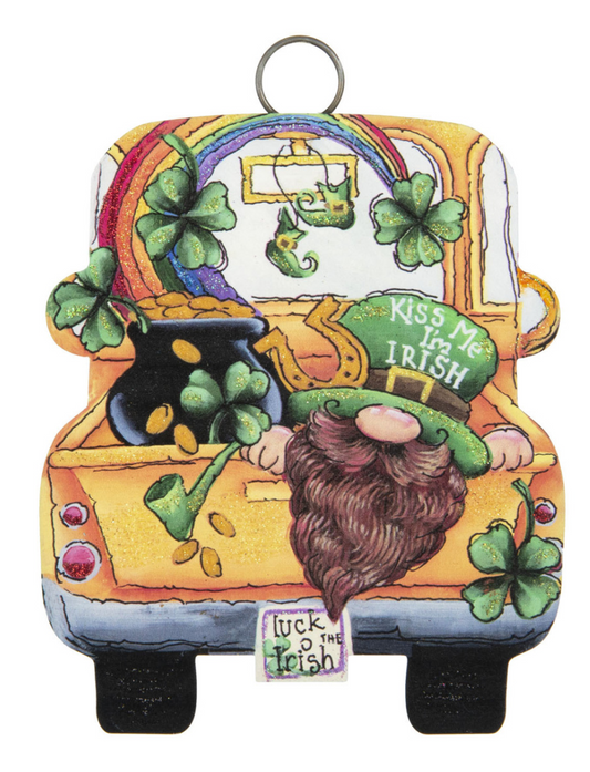 "Kiss Me, I'm Irish" Truck Charm